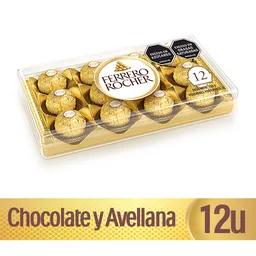 Ferrero Rocher Bombón de Chocolate y Avellanas