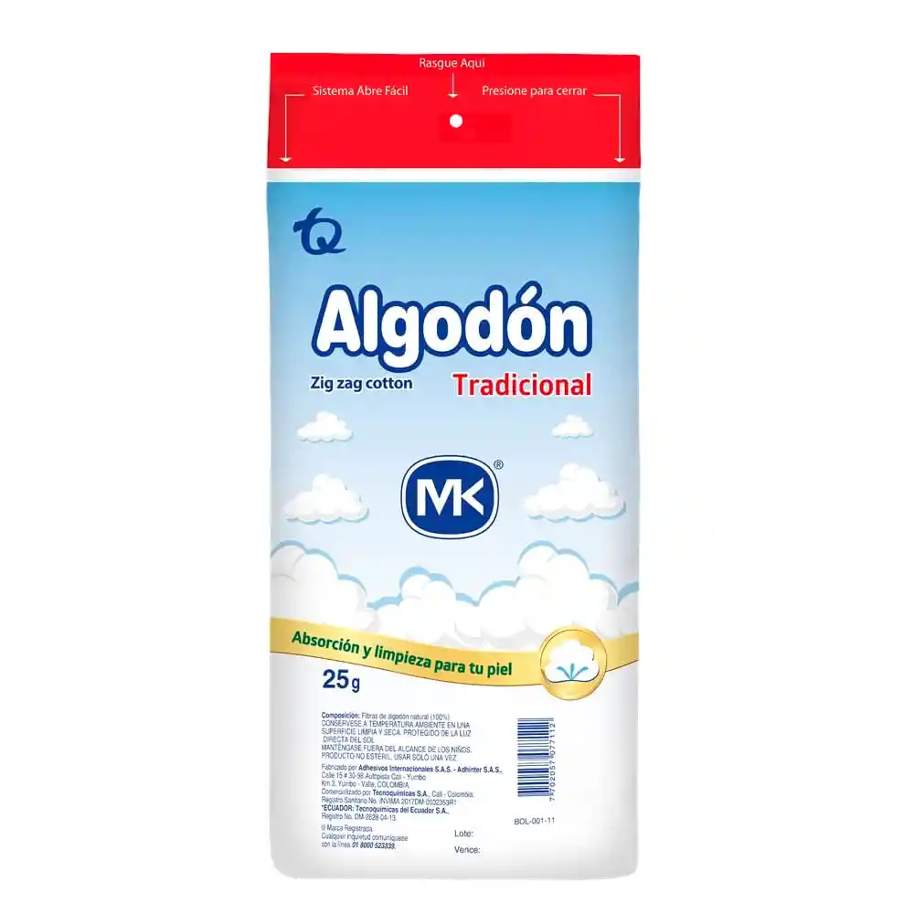 Mk Algodón Blanco
