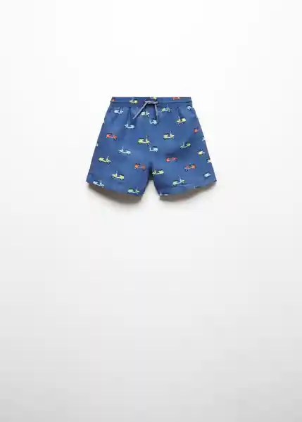 Short Bañador Vespab Navy Talla 71 Niños Mango