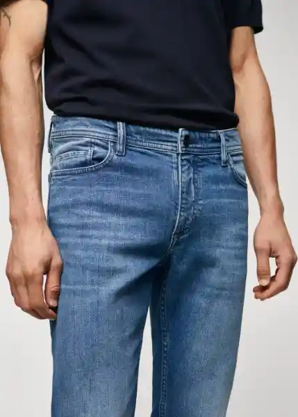 Jean Jan Tejano Medio Talla 44 Hombre Mango