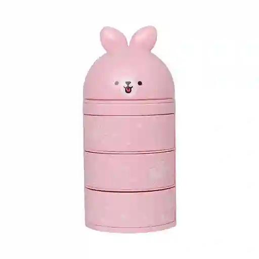 Miniso Organizador Plástico Escritorio Mini Bun Bum Conejo