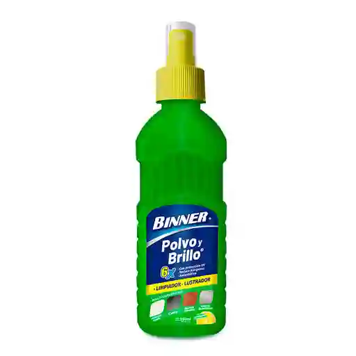 Limpiador Polvo y Brillo Binner Para Multisuperficies Citrus