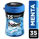 Trident Chicle Sin Azúcar Menta