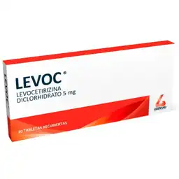 Levoc (5 mg) 10 Tabletas