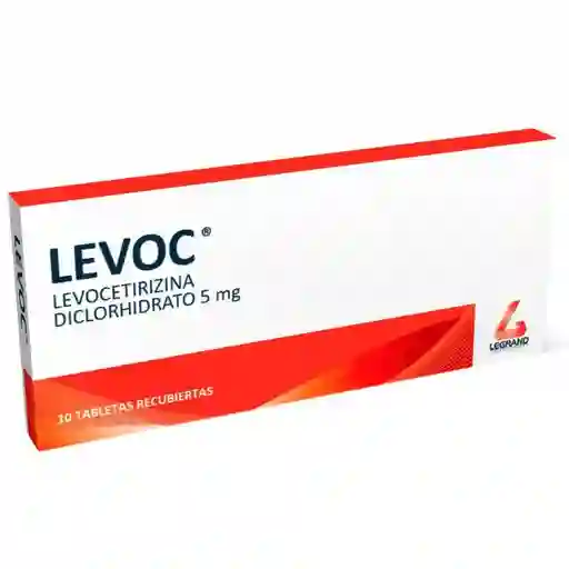 Levoc (5 mg) 10 Tabletas