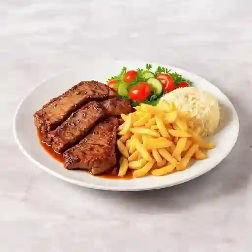 Trifasica Costilla, Carne Y Pollo