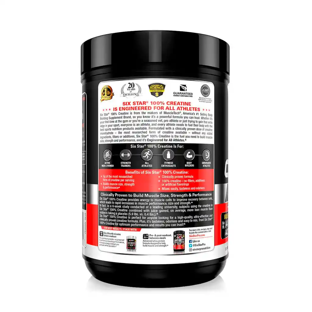 100 % Creatine 400 Gr (six Star)