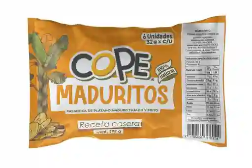 Platanitos Pasaboca Cope Platano Maduro Tajado Frito