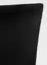 Top Peplum Negro Talla M Mujer Mango