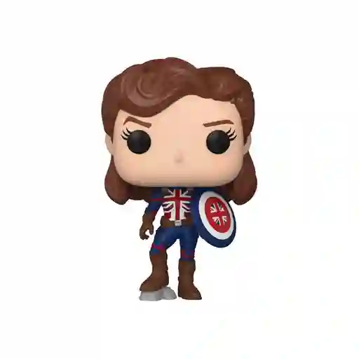 Funko Pop! Figura de Colección What If...?: Capitana Carter