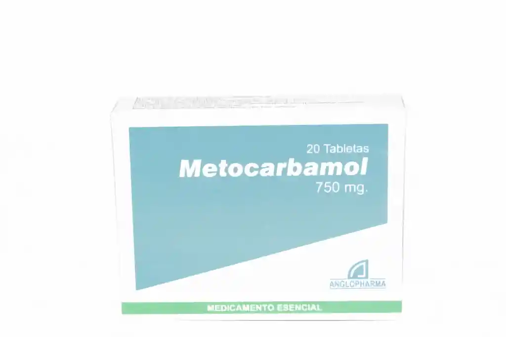 Metocarbamol 750 Mg Caja Con Rx