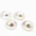 Set Pocillo y Plato Arena Ambiente Gourmet