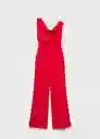 Enterizo Mono Yes Rojo Talla M Mujer Mango