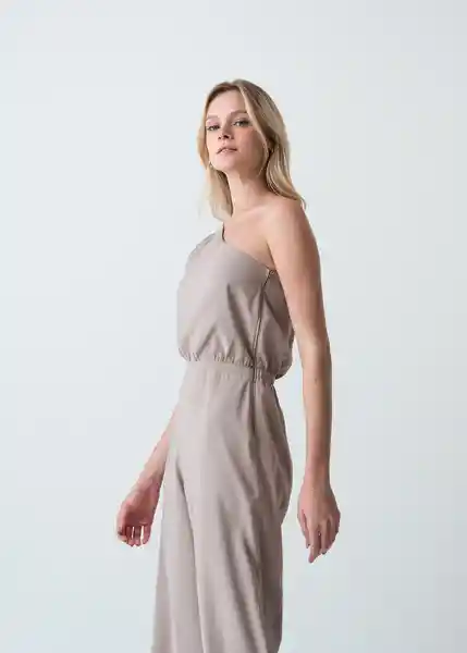 Enterizo Amelia Café Medio Talla L Mujer 563G368 Naf Naf
