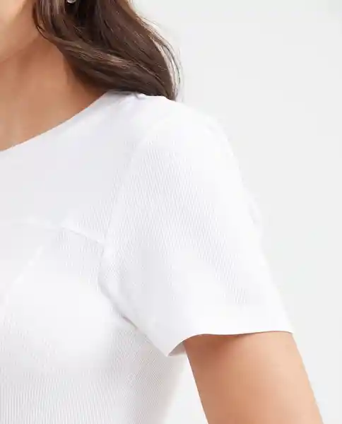 Camiseta Essential Crewneck Blanco 0 Claro Talla M Chevignon