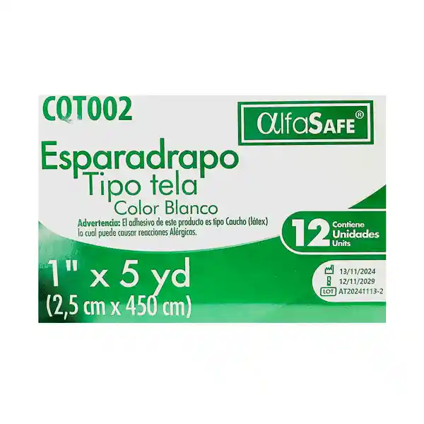 ESPARADRAPO TELA 1X5YDS