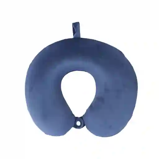Miniso Almohada Para Viaje Con Memory Foam Azul 30*30*9Cm