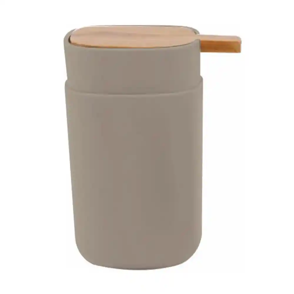 Dispensador Plástico Textura Taupe