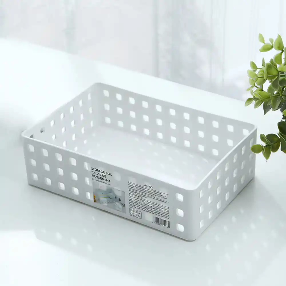 Miniso Caja Organizadora Apilable Mediana