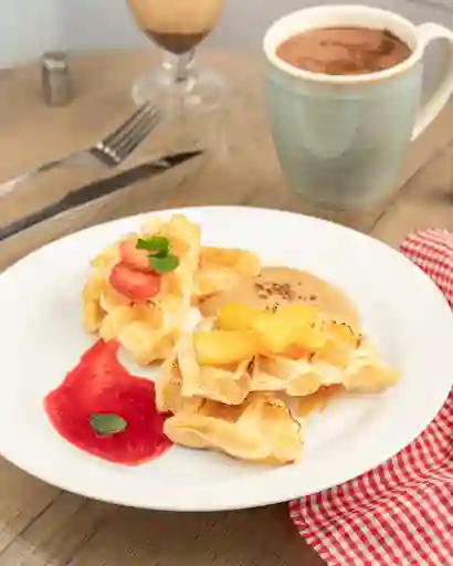 Waffles de Pandebono