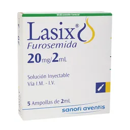Lasix Solución Inyectable (20 mg) 