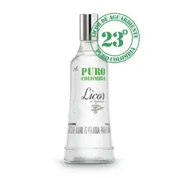 Puro Colombia Licor De Aguardiente Sin Azucar -