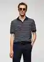 Camiseta Polo Irons Navy Talla S Hombre Mango