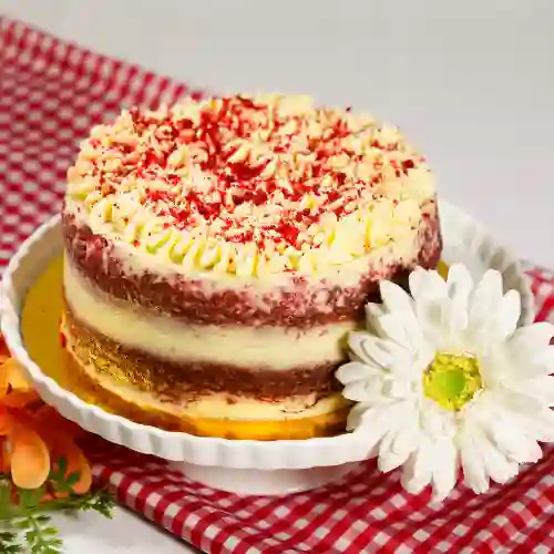 Torta Red Velvet para 10 y 12 Porciones