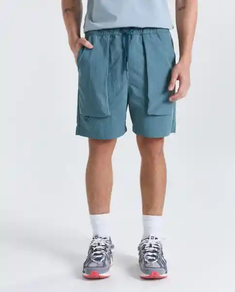 Bermuda Hombre Verde Talla 36 859G001_VER184612 Americanino