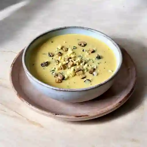 Portobello Y Queso Azul