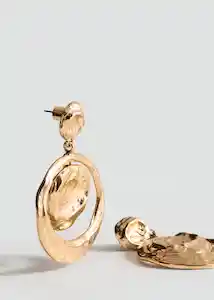 Pendientes Antonia Oro Talla 99 Mujer Mango