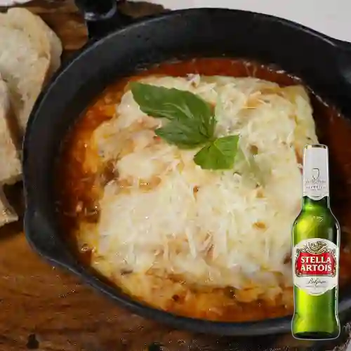 Combo Lasagna Simonetta + Stella Artois 335 ml