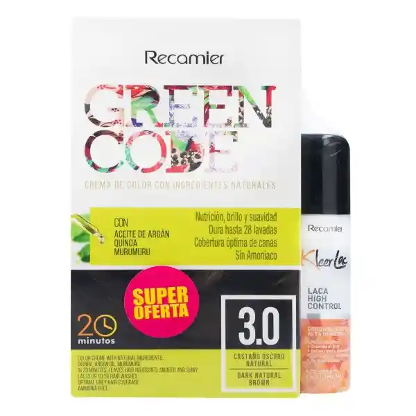 Green Code Tinte Laca 3.0