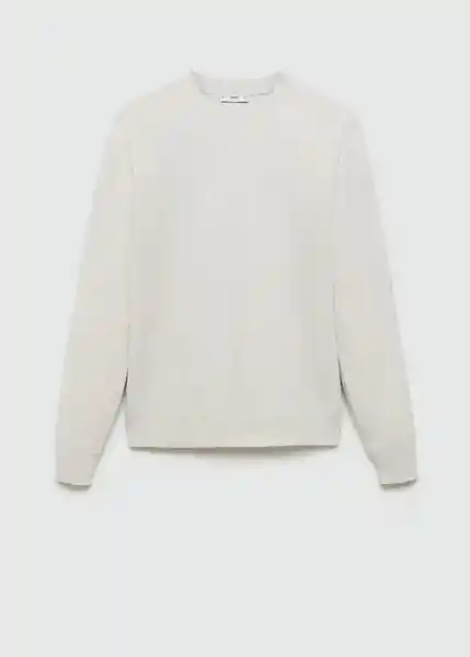 Jersey Ten Gris Claro Vigoré Talla M Hombre Mango