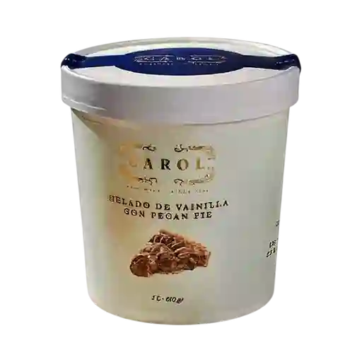 Litro Helado Vainilla Pecan Pie
