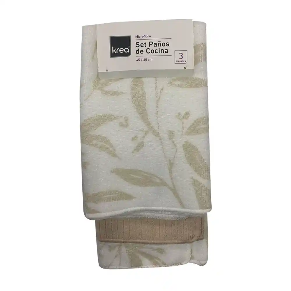 Set 3 Paños Microfibra Diseño V25
