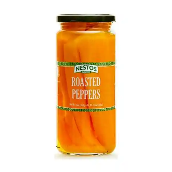 Nestos Foods Pimiento Asado en Salmuera 453 g