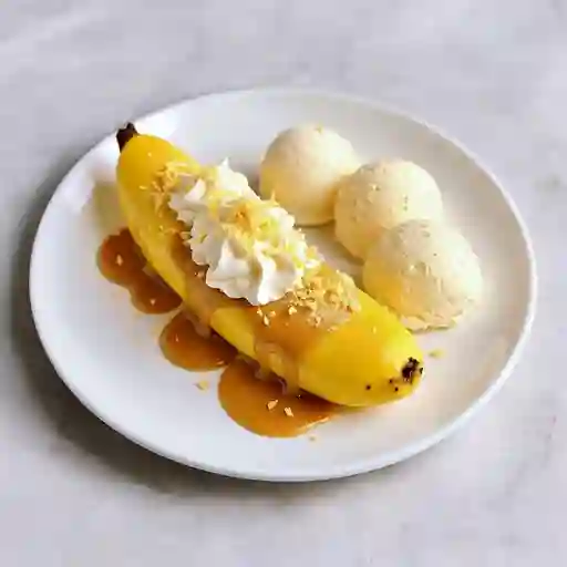 Banana con Queso