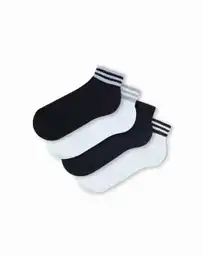 Medias Deportivas Cortas Masculino Edimburgo X4 Galax Talla 10-12