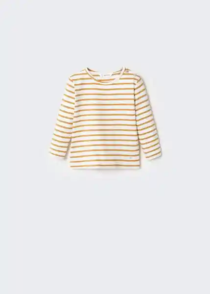 Camiseta Stripes Niños Off White Talla 69 Mango