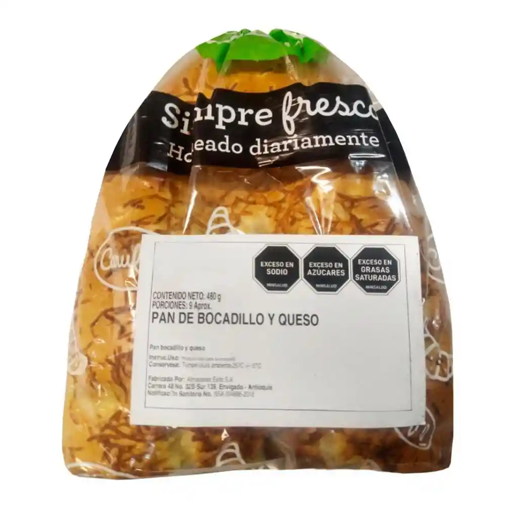 Pan de Bocadillo y Queso
