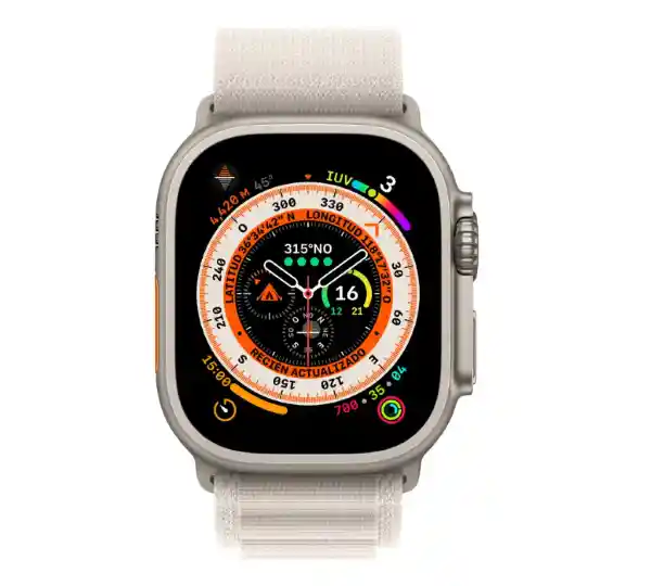 Apple Watch Ultra Gps + Cellular 49 mm Blanco Estrella Talla M