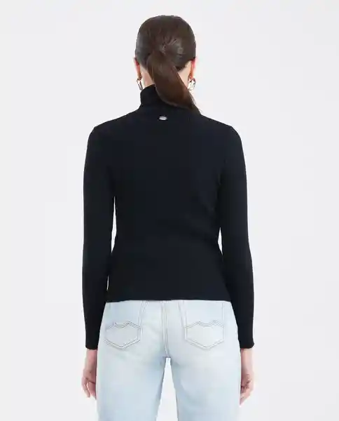 Suéter Effortless Negro Sombrío Ultra Oscuro XS Chevignon