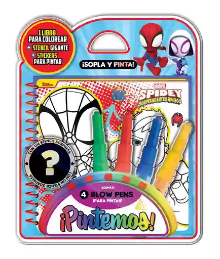 Libro Pintemos Spidey Marvel Marvel