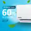 Aire Acondicionado Convencional 220v 12000 Btu Blanco Mabe - Mmt12cdbwccbc1