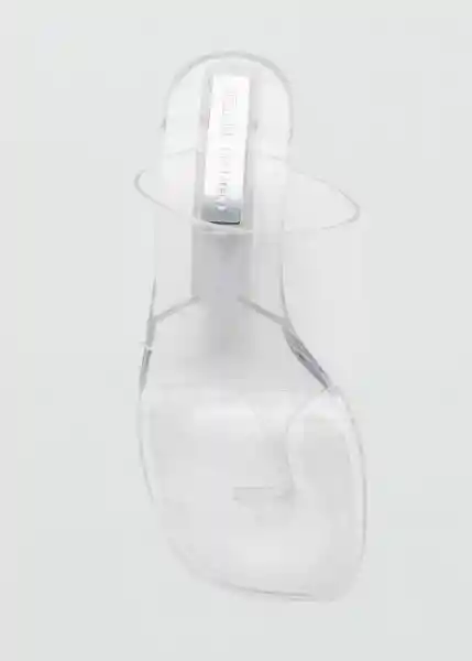 Zapatos Tapa Blanco Talla 39 Mujer Mango