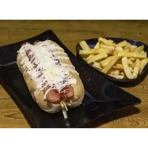 Perro Ranchero + Papas Fritas