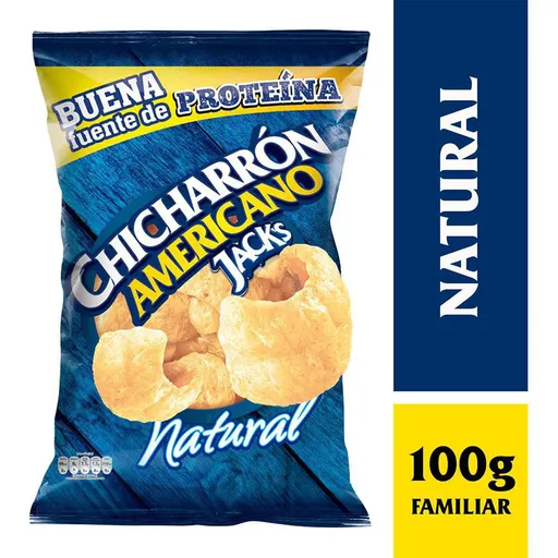 Jacks Chicharrón Americano Sabor Natural