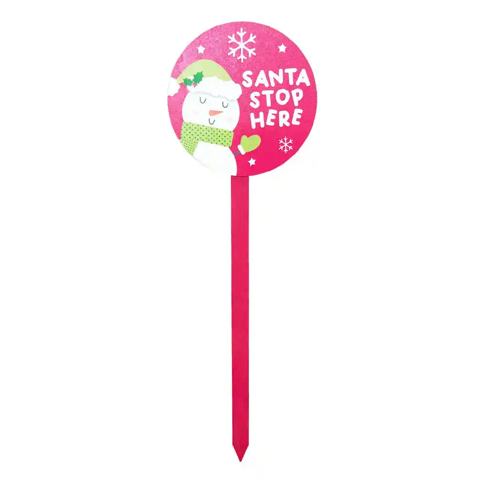 Estaca Krea 50Cm Redonda Navidad