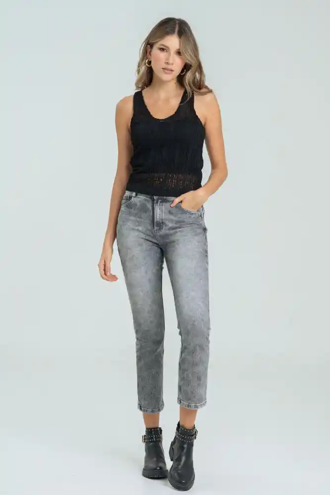 Jeans Recto Grey